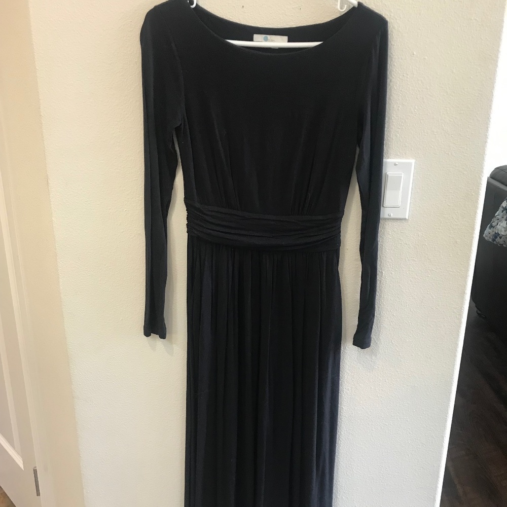 Boden size 4 black cotton dress